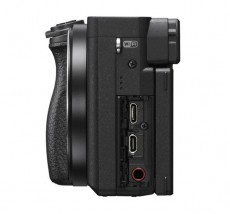 SONY Alpha 6400 + 16-50mm - fekete F&eacute;nyk&eacute;pezőg&eacute;p / kamera - MILC cser&eacute;lhető objekt&iacute;ves kompakt f&eacute;nyk&eacute;pezőg&eacute;p - 347158