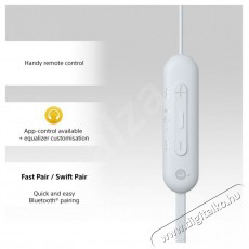 SONY WIC100W.CE7 vezet&eacute;k n&eacute;lk&uuml;li f&uuml;lhallgat&oacute; Audio-Video / Hifi / Multim&eacute;dia - F&uuml;l &eacute;s Fejhallgat&oacute;k - F&uuml;lhallgat&oacute; - 401175