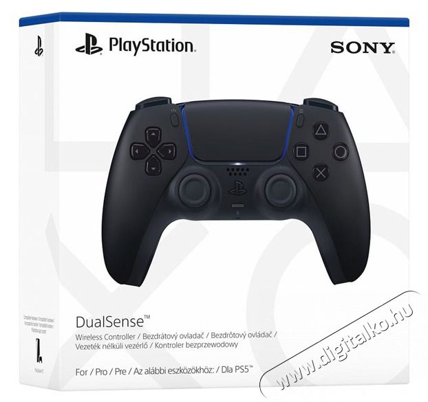 SONY PlayStation DualSense vezet&eacute;k n&eacute;lk&uuml;li kontroller, Midnight Black  Iroda &eacute;s sz&aacute;m&iacute;t&aacute;stechnika - J&aacute;t&eacute;k konzol - Kontroller - 461694