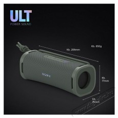 SONY SRSULT10H.CE7 ULT FIELD 1 hordozhat&oacute; vezet&eacute;k n&eacute;lk&uuml;li sz&uuml;rk&eacute;sz&ouml;ld Bluetooth hangsz&oacute;r&oacute; Audio-Video / Hifi / Multim&eacute;dia - Hordozhat&oacute;, vezet&eacute;k n&eacute;lk&uuml;li / bluetooth hangsug&aacute;rz&oacute; - Hordozhat&oacute;, vezet&eacute;k n&eacute;lk&uuml;li / bluetooth hangsug&aacute;rz&oacute; - 496595