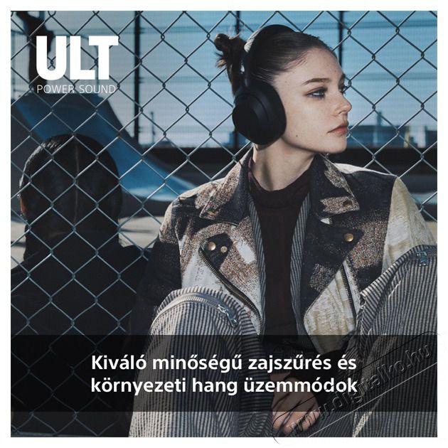 SONY WHULT900NH.CE7 ULT WEAR zajszűrős sz&uuml;rk&eacute;sz&ouml;ld Bluetooth fejhallgat&oacute; Audio-Video / Hifi / Multim&eacute;dia - F&uuml;l &eacute;s Fejhallgat&oacute;k - Fejhallgat&oacute; - 497350