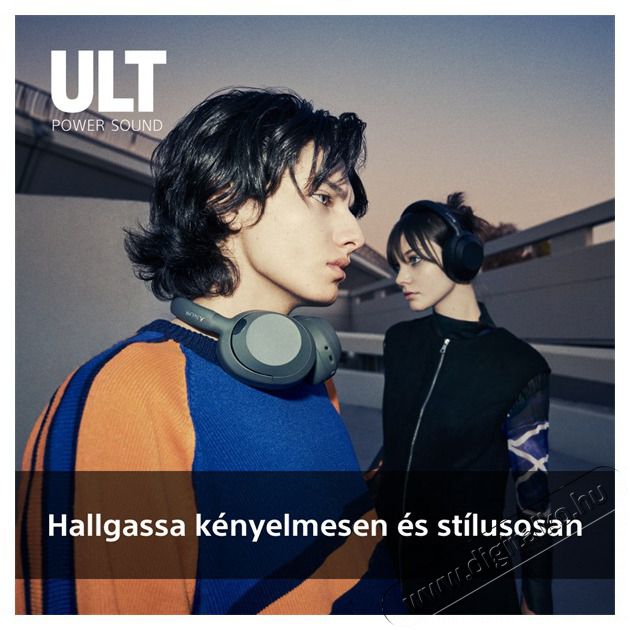 SONY WHULT900NH.CE7 ULT WEAR zajszűrős sz&uuml;rk&eacute;sz&ouml;ld Bluetooth fejhallgat&oacute; Audio-Video / Hifi / Multim&eacute;dia - F&uuml;l &eacute;s Fejhallgat&oacute;k - Fejhallgat&oacute; - 497350
