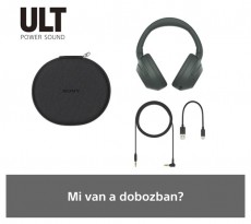 SONY WHULT900NH.CE7 ULT WEAR zajszűrős sz&uuml;rk&eacute;sz&ouml;ld Bluetooth fejhallgat&oacute; Audio-Video / Hifi / Multim&eacute;dia - F&uuml;l &eacute;s Fejhallgat&oacute;k - Fejhallgat&oacute; - 497350