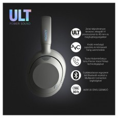 SONY WHULT900NW.CE7 ULT WEAR zajszűrős feh&eacute;r Bluetooth fejhallgat&oacute; Audio-Video / Hifi / Multim&eacute;dia - F&uuml;l &eacute;s Fejhallgat&oacute;k - Fejhallgat&oacute; - 497351