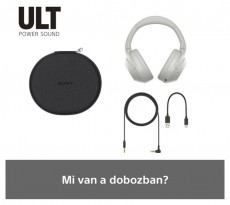 SONY WHULT900NW.CE7 ULT WEAR zajszűrős feh&eacute;r Bluetooth fejhallgat&oacute; Audio-Video / Hifi / Multim&eacute;dia - F&uuml;l &eacute;s Fejhallgat&oacute;k - Fejhallgat&oacute; - 497351