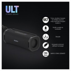 SONY SRSULT10B.CE7 ULT FIELD 1 hordozhat&oacute; vezet&eacute;k n&eacute;lk&uuml;li fekete Bluetooth hangsz&oacute;r&oacute; Audio-Video / Hifi / Multim&eacute;dia - Hordozhat&oacute;, vezet&eacute;k n&eacute;lk&uuml;li / bluetooth hangsug&aacute;rz&oacute; - Hordozhat&oacute;, vezet&eacute;k n&eacute;lk&uuml;li / bluetooth hangsug&aacute;rz&oacute; - 497835
