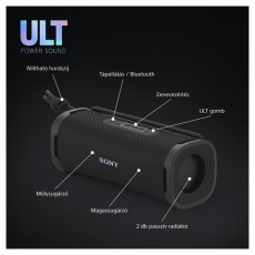 SONY SRSULT10B.CE7 ULT FIELD 1 hordozhat&oacute; vezet&eacute;k n&eacute;lk&uuml;li fekete Bluetooth hangsz&oacute;r&oacute; Audio-Video / Hifi / Multim&eacute;dia - Hordozhat&oacute;, vezet&eacute;k n&eacute;lk&uuml;li / bluetooth hangsug&aacute;rz&oacute; - Hordozhat&oacute;, vezet&eacute;k n&eacute;lk&uuml;li / bluetooth hangsug&aacute;rz&oacute; - 497835
