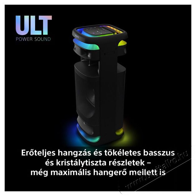 SONY SRSULT1000.CEL ULT TOWER 10 Ultimate Bluetooth party hangsz&oacute;r&oacute; vezet&eacute;k n&eacute;lk&uuml;li mikrofonnal Audio-Video / Hifi / Multim&eacute;dia - Party / DJ term&eacute;k - Party term&eacute;k - 500138