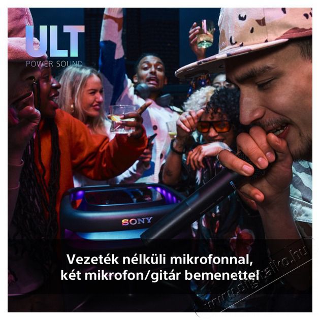 SONY SRSULT1000.CEL ULT TOWER 10 Ultimate Bluetooth party hangsz&oacute;r&oacute; vezet&eacute;k n&eacute;lk&uuml;li mikrofonnal Audio-Video / Hifi / Multim&eacute;dia - Party / DJ term&eacute;k - Party term&eacute;k - 500138