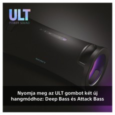 SONY SRSULT70B.EU8 ULT FIELD 7 hordozhat&oacute; vezet&eacute;k n&eacute;lk&uuml;li Bluetooth hangsz&oacute;r&oacute; Audio-Video / Hifi / Multim&eacute;dia - Hordozhat&oacute;, vezet&eacute;k n&eacute;lk&uuml;li / bluetooth hangsug&aacute;rz&oacute; - Hordozhat&oacute;, vezet&eacute;k n&eacute;lk&uuml;li / bluetooth hangsug&aacute;rz&oacute; - 500137