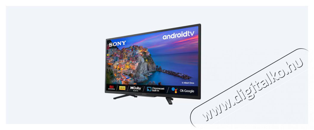 SONY KD32W800P1AEP HD Ready Android Smart LCD TV Telev&iacute;zi&oacute;k - LED telev&iacute;zi&oacute; - 720p HD Ready felbont&aacute;s&uacute; - 476692