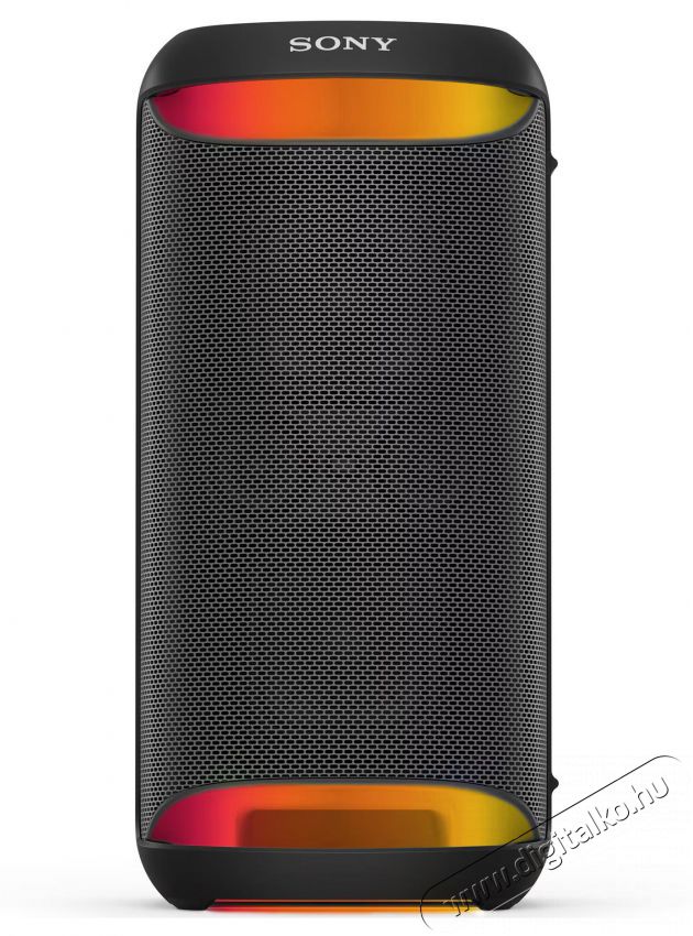 SRSXV500B.CEL HighPower hordozható fekete vezeték nélküli hangszóró