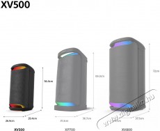 SONY SRSXV500B.CEL HighPower hordozhat&oacute; fekete vezet&eacute;k n&eacute;lk&uuml;li hangsz&oacute;r&oacute; Audio-Video / Hifi / Multim&eacute;dia - Hangfal - Hangfalszett - H&aacute;l&oacute;zatr&oacute;l műk&ouml;dő vezet&eacute;k n&eacute;lk&uuml;li hangsug&aacute;rz&oacute; - 500747