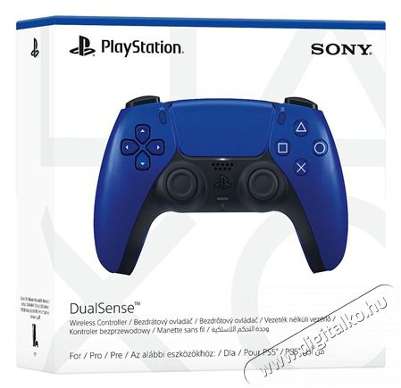 SONY PlayStation5 DualSense Cobalt Blue vezet&eacute;k n&eacute;lk&uuml;li kontroller Iroda &eacute;s sz&aacute;m&iacute;t&aacute;stechnika - J&aacute;t&eacute;k konzol - Kontroller - 500859
