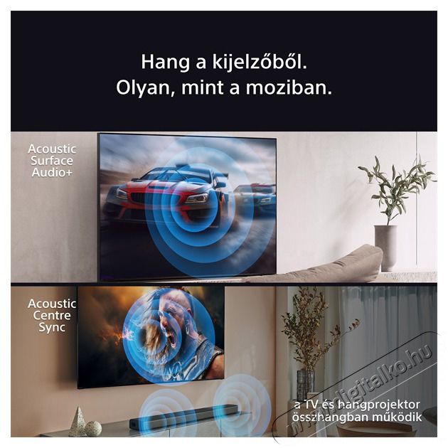 SONY 55 K55XR80PAEP 4K UHD Smart OLED TV Telev&iacute;zi&oacute;k - LED telev&iacute;zi&oacute; - UHD 4K felbont&aacute;s&uacute; - 501528