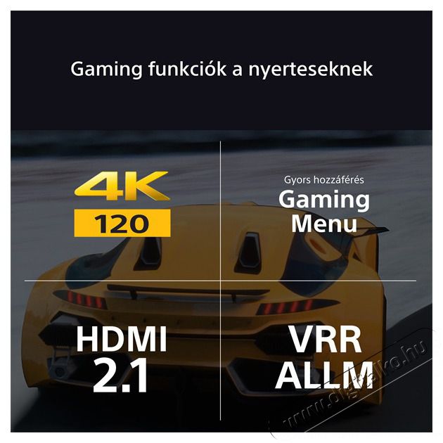 SONY 55 K55XR80PAEP 4K UHD Smart OLED TV Telev&iacute;zi&oacute;k - LED telev&iacute;zi&oacute; - UHD 4K felbont&aacute;s&uacute; - 501528