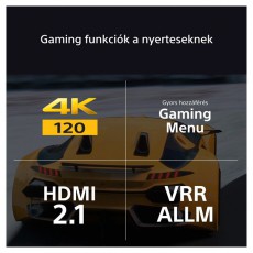 SONY 55 K55XR80PAEP 4K UHD Smart OLED TV Telev&iacute;zi&oacute;k - LED telev&iacute;zi&oacute; - UHD 4K felbont&aacute;s&uacute; - 501528