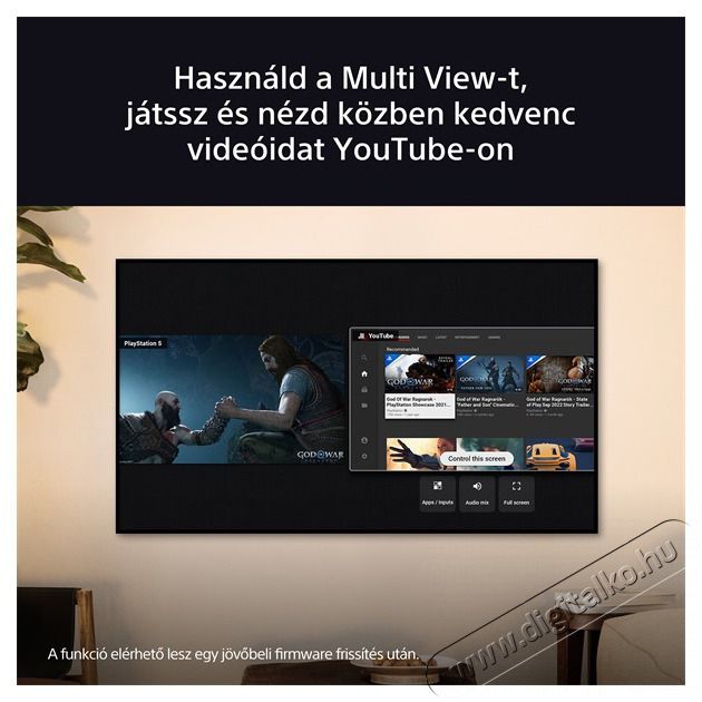 SONY 55 K55XR80PAEP 4K UHD Smart OLED TV Telev&iacute;zi&oacute;k - LED telev&iacute;zi&oacute; - UHD 4K felbont&aacute;s&uacute; - 501528