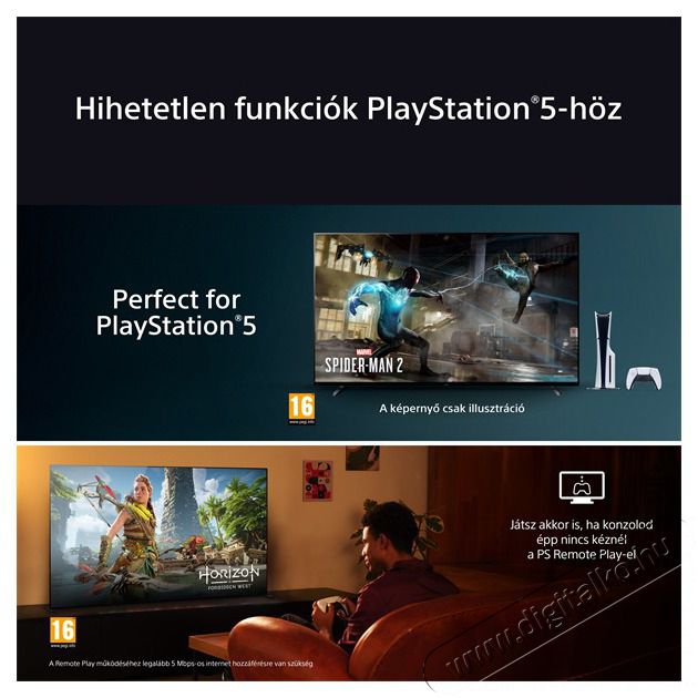 SONY 55 K55XR80PAEP 4K UHD Smart OLED TV Telev&iacute;zi&oacute;k - LED telev&iacute;zi&oacute; - UHD 4K felbont&aacute;s&uacute; - 501528