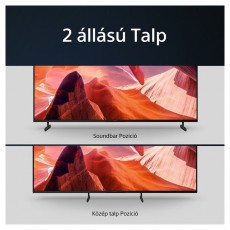 SONY 55 KD55X80LAEP 4K UHD Smart LED TV Telev&iacute;zi&oacute;k - LED telev&iacute;zi&oacute; - UHD 4K felbont&aacute;s&uacute; - 501529