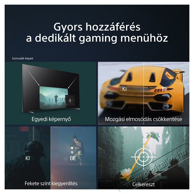 SONY 55 KD55X80LAEP 4K UHD Smart LED TV Telev&iacute;zi&oacute;k - LED telev&iacute;zi&oacute; - UHD 4K felbont&aacute;s&uacute; - 501529