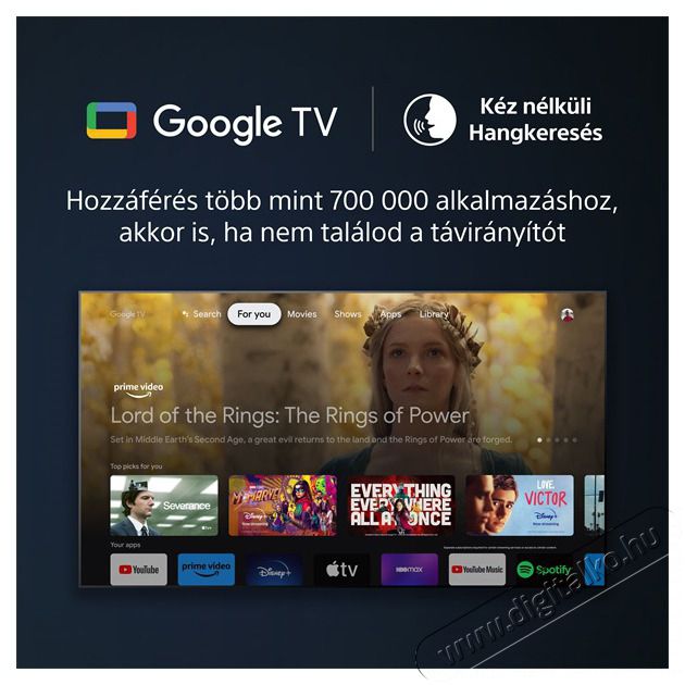 SONY 55 KD55X80LAEP 4K UHD Smart LED TV Telev&iacute;zi&oacute;k - LED telev&iacute;zi&oacute; - UHD 4K felbont&aacute;s&uacute; - 501529