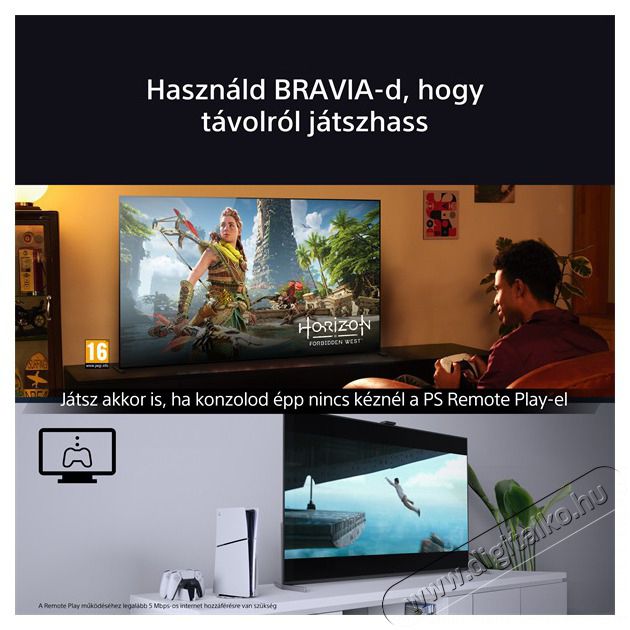 SONY 77 K77XR80PAEP 4K UHD Smart OLED TV Telev&iacute;zi&oacute;k - OLED telev&iacute;zi&oacute; - UHD 4K felbont&aacute;s&uacute; - 501530