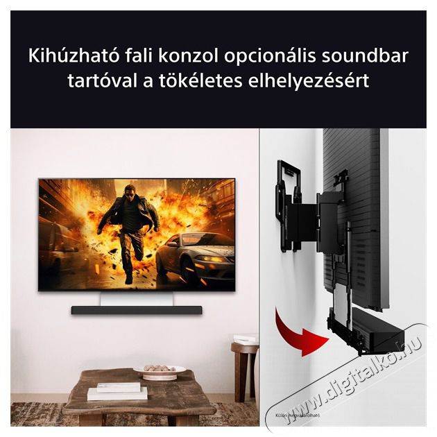 SONY 77 K77XR80PAEP 4K UHD Smart OLED TV Telev&iacute;zi&oacute;k - OLED telev&iacute;zi&oacute; - UHD 4K felbont&aacute;s&uacute; - 501530