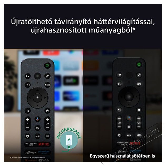 SONY 77 K77XR80PAEP 4K UHD Smart OLED TV Telev&iacute;zi&oacute;k - OLED telev&iacute;zi&oacute; - UHD 4K felbont&aacute;s&uacute; - 501530