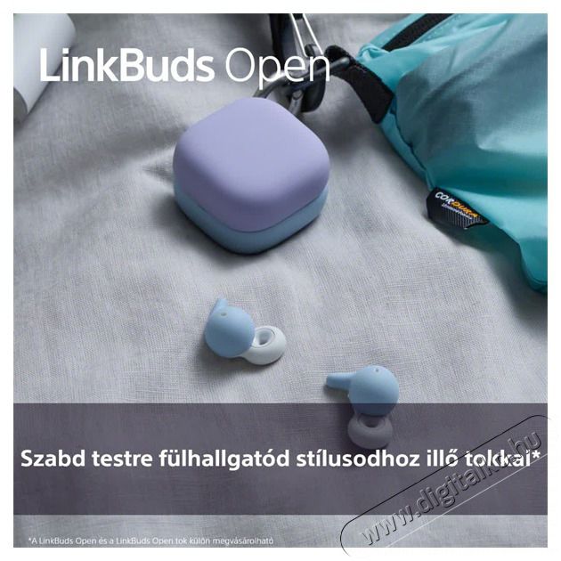 SONY HACL910CB.WW Linkbuds Open f&uuml;lhallgat&oacute;hoz fekete tokbor&iacute;t&oacute; Audio-Video / Hifi / Multim&eacute;dia - F&uuml;l &eacute;s Fejhallgat&oacute;k - F&uuml;lhallgat&oacute; kieg&eacute;sz&iacute;tő - 507480