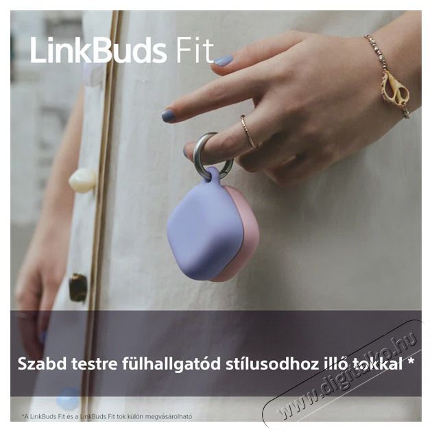 SONY HACLS910NCP.WW Linkbuds Fit f&uuml;lhallgat&oacute;hoz r&oacute;zsasz&iacute;n tokbor&iacute;t&oacute; Audio-Video / Hifi / Multim&eacute;dia - F&uuml;l &eacute;s Fejhallgat&oacute;k - F&uuml;lhallgat&oacute; kieg&eacute;sz&iacute;tő - 507479