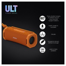 SONY SRSULT10D.CE7 ULT FIELD 1 hordozhat&oacute; vezet&eacute;k n&eacute;lk&uuml;li narancss&aacute;rga Bluetooth hangsz&oacute;r&oacute; Audio-Video / Hifi / Multim&eacute;dia - Hordozhat&oacute;, vezet&eacute;k n&eacute;lk&uuml;li / bluetooth hangsug&aacute;rz&oacute; - Hordozhat&oacute;, vezet&eacute;k n&eacute;lk&uuml;li / bluetooth hangsug&aacute;rz&oacute; - 507516