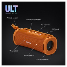 SONY SRSULT10D.CE7 ULT FIELD 1 hordozhat&oacute; vezet&eacute;k n&eacute;lk&uuml;li narancss&aacute;rga Bluetooth hangsz&oacute;r&oacute; Audio-Video / Hifi / Multim&eacute;dia - Hordozhat&oacute;, vezet&eacute;k n&eacute;lk&uuml;li / bluetooth hangsug&aacute;rz&oacute; - Hordozhat&oacute;, vezet&eacute;k n&eacute;lk&uuml;li / bluetooth hangsug&aacute;rz&oacute; - 507516