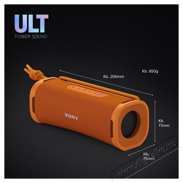 SONY SRSULT10D.CE7 ULT FIELD 1 hordozhat&oacute; vezet&eacute;k n&eacute;lk&uuml;li narancss&aacute;rga Bluetooth hangsz&oacute;r&oacute; Audio-Video / Hifi / Multim&eacute;dia - Hordozhat&oacute;, vezet&eacute;k n&eacute;lk&uuml;li / bluetooth hangsug&aacute;rz&oacute; - Hordozhat&oacute;, vezet&eacute;k n&eacute;lk&uuml;li / bluetooth hangsug&aacute;rz&oacute; - 507516