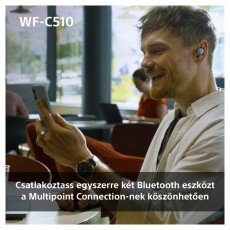 SONY WFC510B.CE7 True Wireless Bluetooth fekete f&uuml;lhallgat&oacute; Audio-Video / Hifi / Multim&eacute;dia - Hordozhat&oacute;, vezet&eacute;k n&eacute;lk&uuml;li / bluetooth hangsug&aacute;rz&oacute; - Hordozhat&oacute;, vezet&eacute;k n&eacute;lk&uuml;li / bluetooth hangsug&aacute;rz&oacute; - 507124