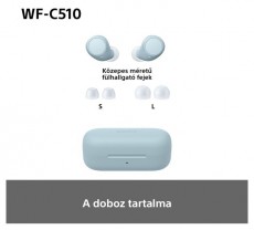 SONY WFC510L.CE7 True Wireless Bluetooth k&eacute;k f&uuml;lhallgat&oacute; Audio-Video / Hifi / Multim&eacute;dia - Hordozhat&oacute;, vezet&eacute;k n&eacute;lk&uuml;li / bluetooth hangsug&aacute;rz&oacute; - Hordozhat&oacute;, vezet&eacute;k n&eacute;lk&uuml;li / bluetooth hangsug&aacute;rz&oacute; - 507125
