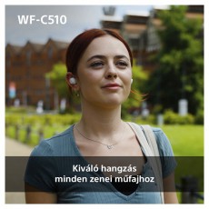 SONY WFC510W.CE7 True Wireless Bluetooth feh&eacute;r f&uuml;lhallgat&oacute; Audio-Video / Hifi / Multim&eacute;dia - Hordozhat&oacute;, vezet&eacute;k n&eacute;lk&uuml;li / bluetooth hangsug&aacute;rz&oacute; - Hordozhat&oacute;, vezet&eacute;k n&eacute;lk&uuml;li / bluetooth hangsug&aacute;rz&oacute; - 507126