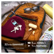 SONY WFC510Y.CE7 True Wireless Bluetooth s&aacute;rga f&uuml;lhallgat&oacute; Audio-Video / Hifi / Multim&eacute;dia - Hordozhat&oacute;, vezet&eacute;k n&eacute;lk&uuml;li / bluetooth hangsug&aacute;rz&oacute; - Hordozhat&oacute;, vezet&eacute;k n&eacute;lk&uuml;li / bluetooth hangsug&aacute;rz&oacute; - 507127
