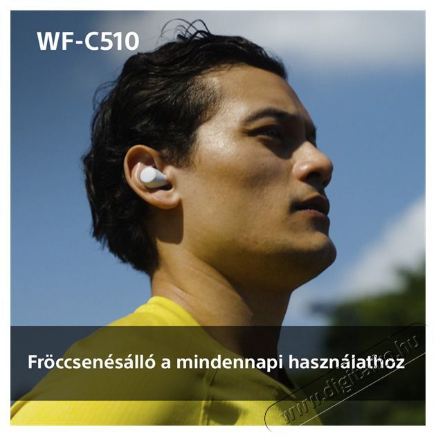 SONY WFC510Y.CE7 True Wireless Bluetooth s&aacute;rga f&uuml;lhallgat&oacute; Audio-Video / Hifi / Multim&eacute;dia - Hordozhat&oacute;, vezet&eacute;k n&eacute;lk&uuml;li / bluetooth hangsug&aacute;rz&oacute; - Hordozhat&oacute;, vezet&eacute;k n&eacute;lk&uuml;li / bluetooth hangsug&aacute;rz&oacute; - 507127