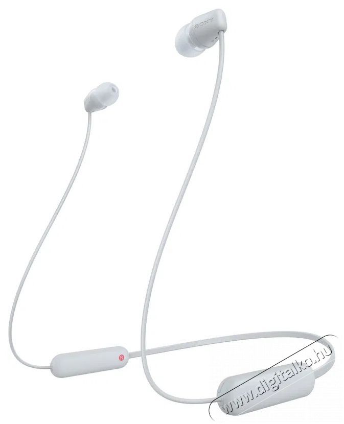 SONY WI-C100, feh&eacute;r Audio-Video / Hifi / Multim&eacute;dia - F&uuml;l &eacute;s Fejhallgat&oacute;k - F&uuml;lhallgat&oacute; - 510253