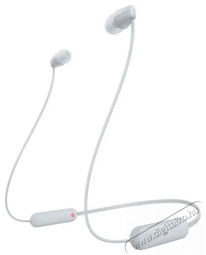 SONY WI-C100, feh&eacute;r Audio-Video / Hifi / Multim&eacute;dia - F&uuml;l &eacute;s Fejhallgat&oacute;k - F&uuml;lhallgat&oacute; - 510253