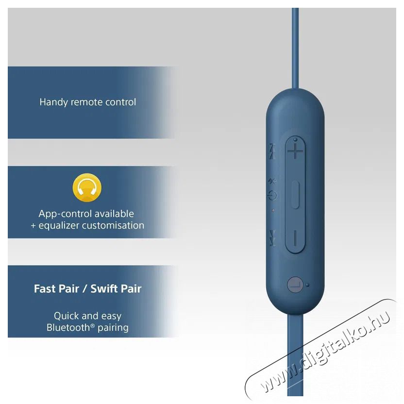 SONY WI-C100, k&eacute;k Audio-Video / Hifi / Multim&eacute;dia - F&uuml;l &eacute;s Fejhallgat&oacute;k - F&uuml;lhallgat&oacute; - 510255