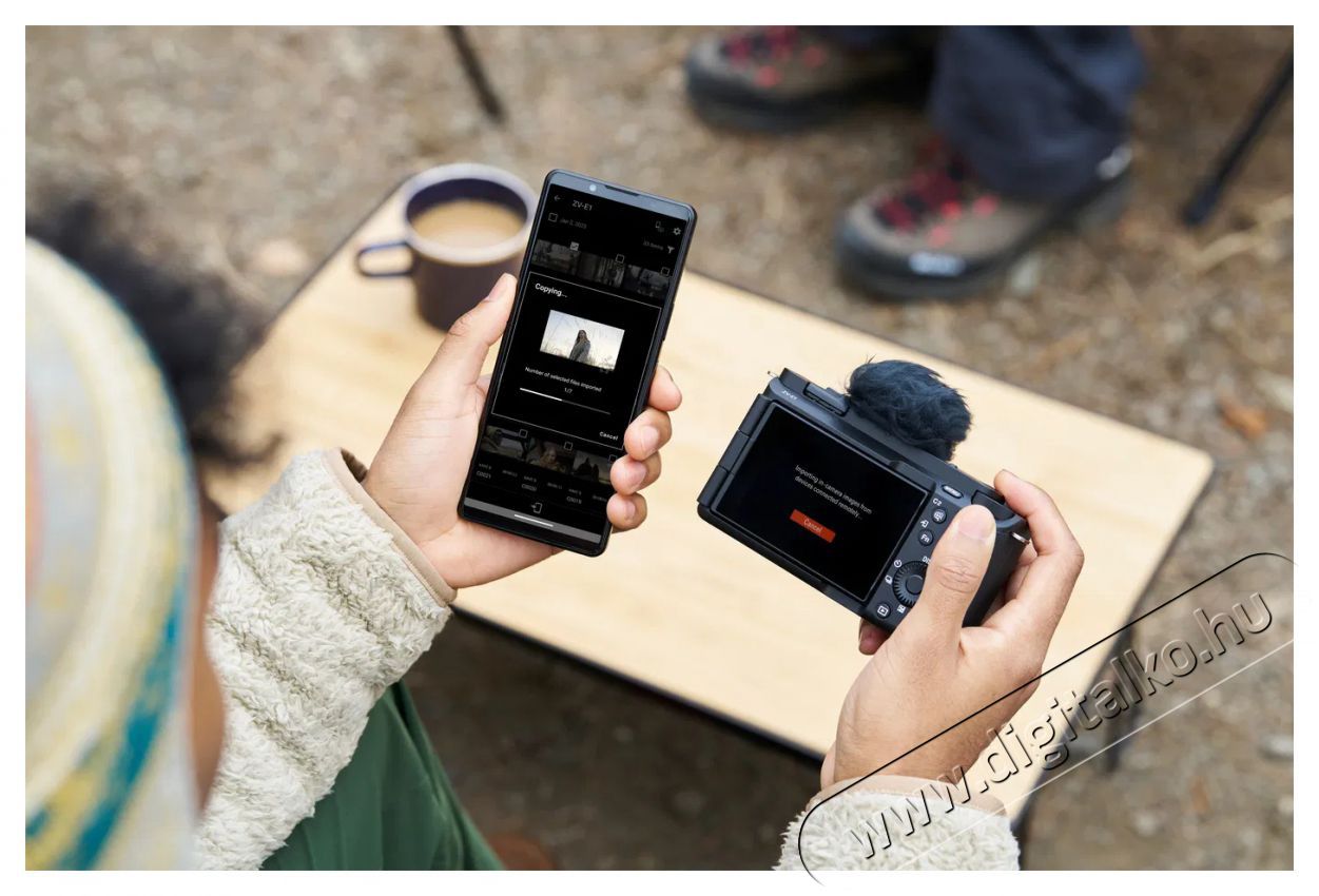 SONY ZV-E1 v&aacute;z F&eacute;nyk&eacute;pezőg&eacute;p / kamera - MILC cser&eacute;lhető objekt&iacute;ves kompakt f&eacute;nyk&eacute;pezőg&eacute;p - 520046