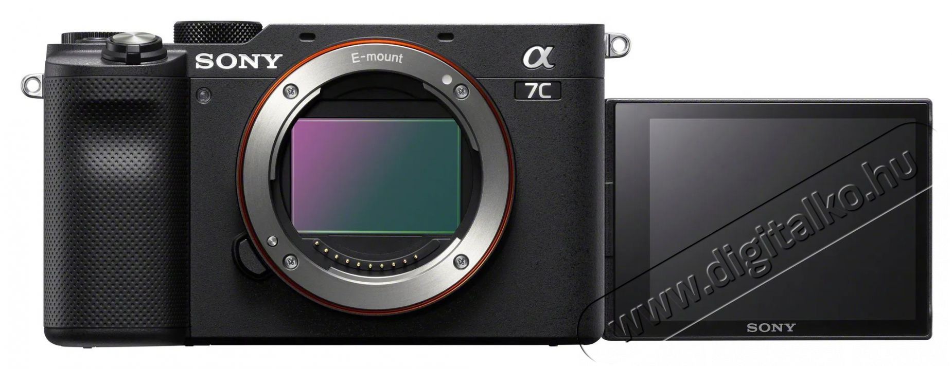 SONY Alpha A7C fekete v&aacute;z F&eacute;nyk&eacute;pezőg&eacute;p / kamera - Kompakt f&eacute;nyk&eacute;pezőg&eacute;p - F&eacute;lprofi tud&aacute;s&uacute; kompakt - 520062