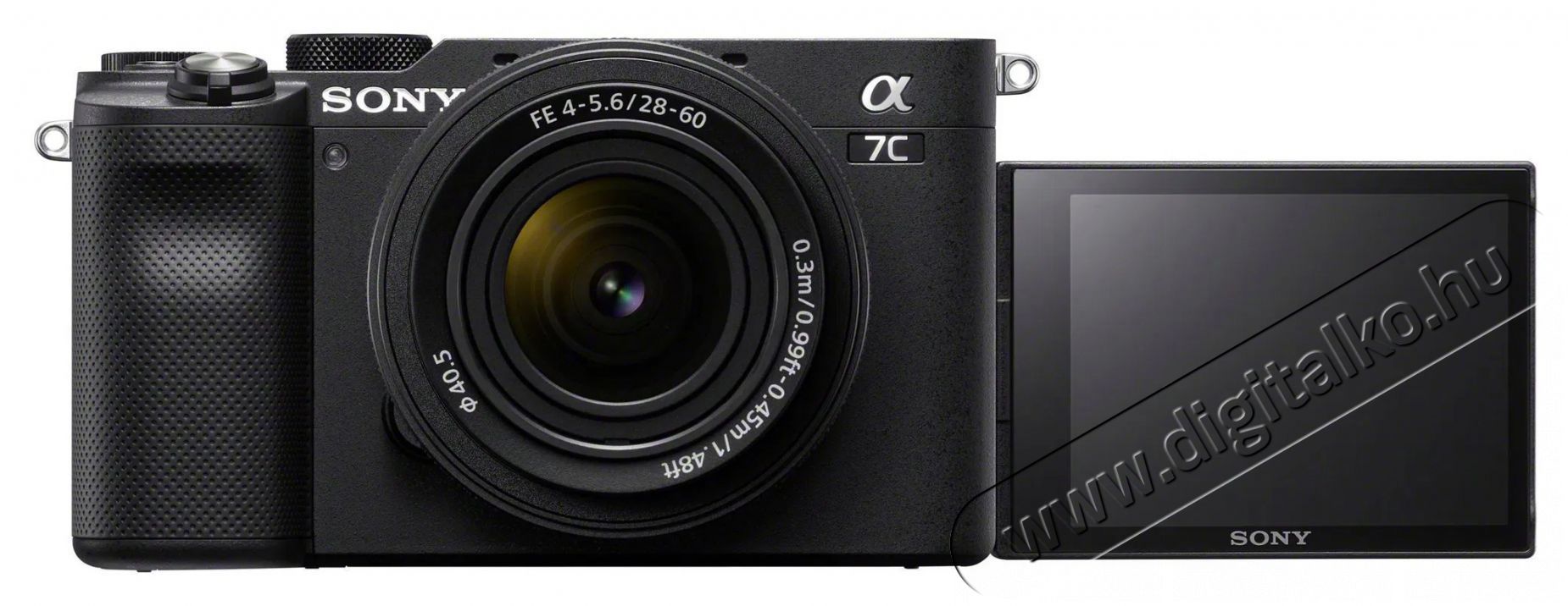 SONY Alpha A7C fekete v&aacute;z F&eacute;nyk&eacute;pezőg&eacute;p / kamera - Kompakt f&eacute;nyk&eacute;pezőg&eacute;p - F&eacute;lprofi tud&aacute;s&uacute; kompakt - 520062
