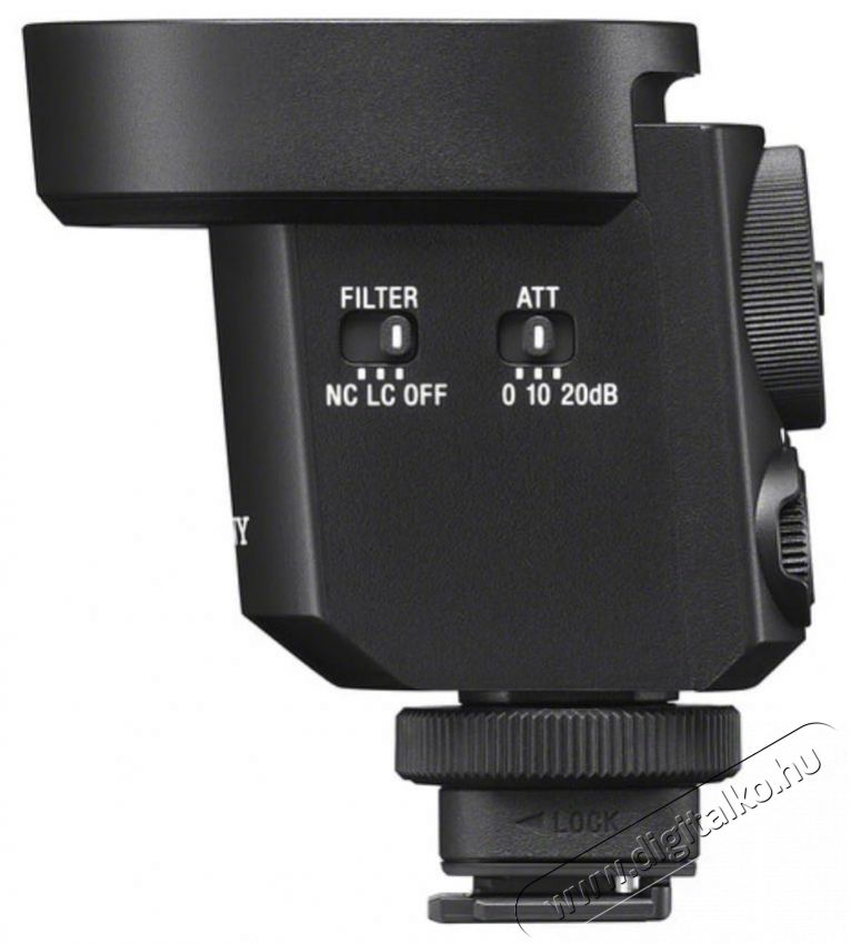 SONY ECM-M1 Fot&oacute;-Vide&oacute; kieg&eacute;sz&iacute;tők - Mikrofon - Puska mikrofon - 526133