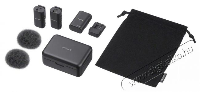 SONY ECM-W3 Fot&oacute;-Vide&oacute; kieg&eacute;sz&iacute;tők - Mikrofon - Cs&iacute;ptetős, fej &eacute;s kitűző mikrofon - 526132