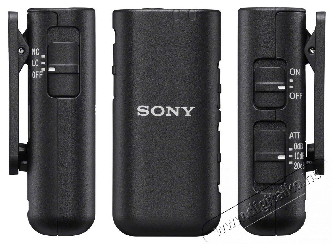 SONY ECM-W3 Fot&oacute;-Vide&oacute; kieg&eacute;sz&iacute;tők - Mikrofon - Cs&iacute;ptetős, fej &eacute;s kitűző mikrofon - 526132
