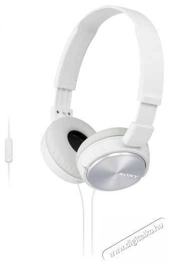 SONY MDR-ZX310APW mikrofonos fejhallgat&oacute; - feh&eacute;r Audio-Video / Hifi / Multim&eacute;dia - F&uuml;l &eacute;s Fejhallgat&oacute;k - Fejhallgat&oacute; mikrofonnal / headset - 297302