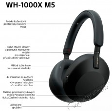 SONY Noise Cancelling WH-1000XM5, Fekete, Limited soft case edition Audio-Video / Hifi / Multim&eacute;dia - F&uuml;l &eacute;s Fejhallgat&oacute;k - Fejhallgat&oacute; - 531217
